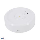 Emergency round fixture SKALER 3W open optics IP40 autotest 1H CNBOP