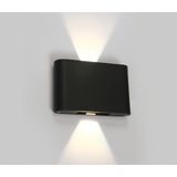 ANTHRACITE WALL LED 2x6W WW IP54 230V