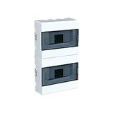 Wall-mounted distribution board SRn-2x8 (16)  (N+PE) combined version