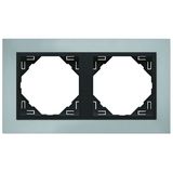 DOUBLE FRAME CHROME/GRAY