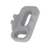 Mounting clip for profile S, Bracket Kunststoff SMALL grey
