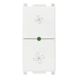 Dimmer for fans 220-240V white