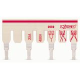 Staggered jumper 2-way from 1 to 3 light gray