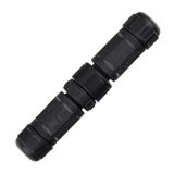 Connector - plug + socket, IP67, soldering, M12, 3-pin
