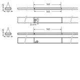 Mechanical accessories Opendo H White 8044500