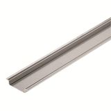 Terminal rail, Accessories, Steel, galvanic zinc plated and passivated, Width: 2000 mm, Height: 35 mm, Depth: 7.5 mm