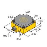 Inductive Sensor With Increased Switching Distance   NI75U-CP80-VP4X2-H1141