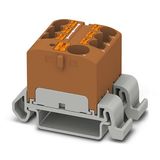 PTFIX 10/6X4-NS35A BN - Distribution block