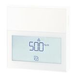 QFA2260D - Room sensor, active, temperature & relative humidity, display, white