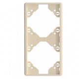 DOUBLE VERTICAL FRAME IVORY