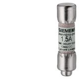 SENTRON, cylindrical fuse link, class CC, 8 A, slow, current-limiting