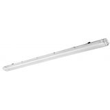 Hermetic luminaire HAGEN, for T8 LED single-sided power supply, G13, IP65, AC220-240V, 2x150cm, PC
