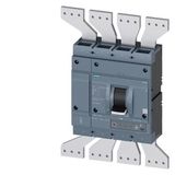 circuit breaker 3VA2 IEC Frame 1250 breaking capacity class M Icu=55 kA @ 415 V