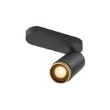 GRIP! L, SPOT CL, single QPAR51 Ceiling Luminaire, cyl, 6W