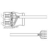 P6B 5C 5M 1.5 WLC - CONNECT link lead