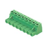 PCB plug-in connector, female plug, 7.50 mm, Number of poles: 12, 180°, Clamping yoke connection, Clamping range, max. : 3.31 mm², Box