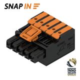PCB plug-in connector, female plug, Pitch in mm (P): 5.00 mm, Number of poles: 5, Box