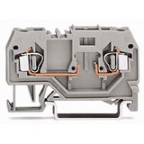 2-conductor carrier terminal block for DIN-rail 35 x 15 and 35 x 7.5 2