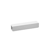 Replacement glass, profile glass L 288 B 55 H 55 colour: white