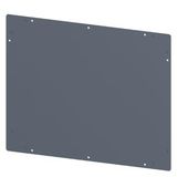 SIVACON, roof, closed, IP40, W: 600 mm, D: 500 mm, zinc-plated