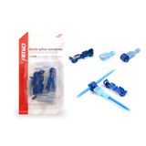 T-Type Quick Connect Connector 0,75-2,5mm2 15A 5pcs blister