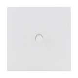 Art d'Arnould universe Epure round button push 2A - satin white