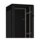 Glass-Door for DS/DST/DSS(IP20) 47U,W=800, RAL9005