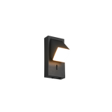 Raglan LED wall lamp 1-pc matt black