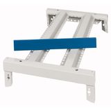 XTSZFBA-W425 Top frame with design strip, W=425mm, grey