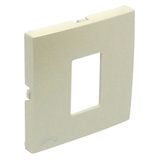 COVER PLATE F/TELEPHONE SOCKET PEARL