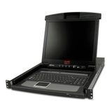 17" Rack LCD Console with Inte