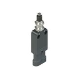 Modular prewired switch with plunger, M12 threaded bearing and external rubber gasket