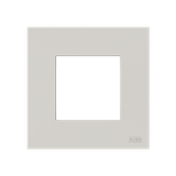 Frame 1-gang / 2-modules - ABB logo - Basic - Dune
