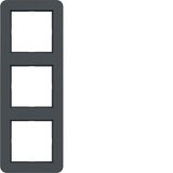 Triple cover frame, C.1, anthracite