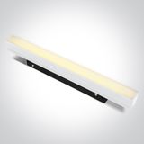 42100AA/W/V WHITE 8W LINEAR LIGHT CCTV 48V IP20 MINI/MIDI