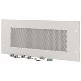XTSZCSV3-H350W800 Section wide cover, HxW=350x800mm, IP31, grey