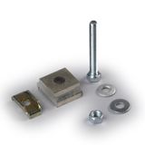 KG81 | Rail connector 25-70 mm² cable, 10 mm