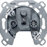 Aerial soc. 3hole single box, DC-permeable, 1930/glass/R.classic