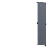SIVACON, Mounting plate, for Cabinet rear wall perforated, H: 1800 mm, W: 400 mm, zinc-plated