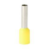Single insulated sleeve terminal HI 4.0/12-zo yellow, Al/Cu