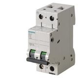 Miniature circuit breaker 400 V 10 kA, 2-pole, D, 20 A