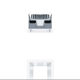 PANOS EVO Q140H 9W 840 SWI AL WH - LED ceiling-recessed luminaire