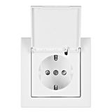 Set socket-lid + gasket, VISIO S 55 DESIGN CUBIC