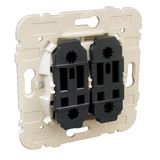 DOUBLE INTERMEDIATE SWITCH W/ ORIENTING LIGHT