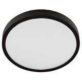 Light fitting SPMP1000, ceiling, LED 830, prizmatic  cover, 190mm, DALI, black