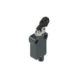 Modular prewired switch with offset roller lever