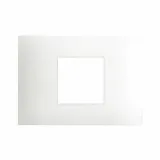44 MOULDED FR.PLATE WHITE 2 COM  3M