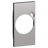 L.NOW - GER SOCKET + USB COVER 2M STEEL