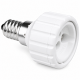 Lamp Holder Adapter E14-GU10 White