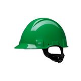 3M™ Hard Hat, Uvicator, Pinlock, Non vented, Dielectric 440V, Plastic 
